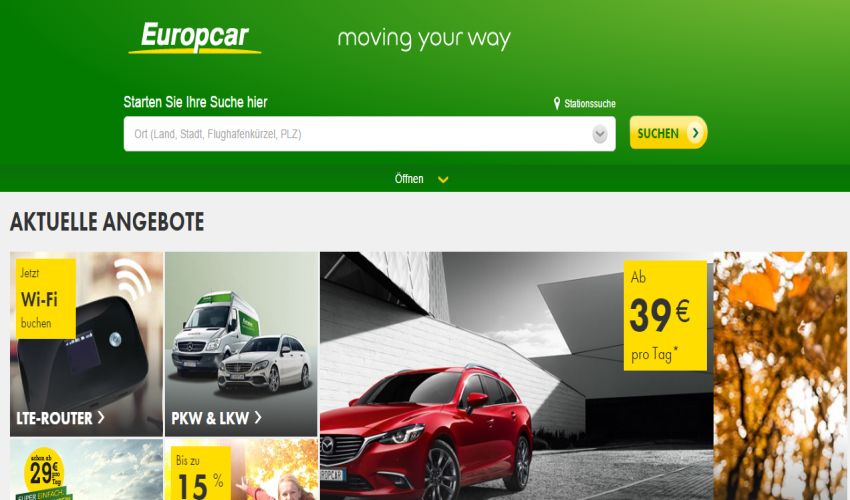 Europcar Gutschein