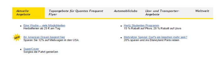 Hertz Angebote