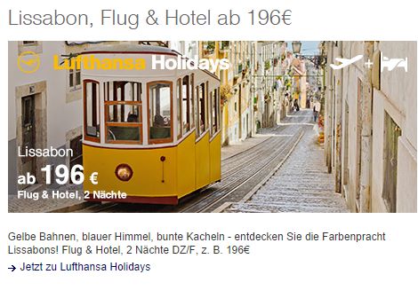 Lufthansa Angebot