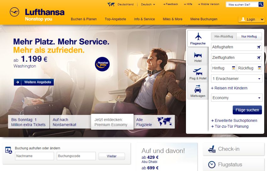 Lufthansa Gutschein