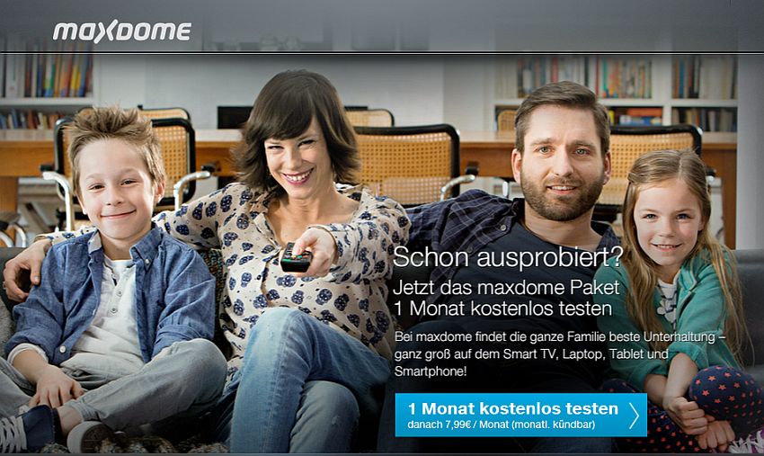 Maxdome Gutschein