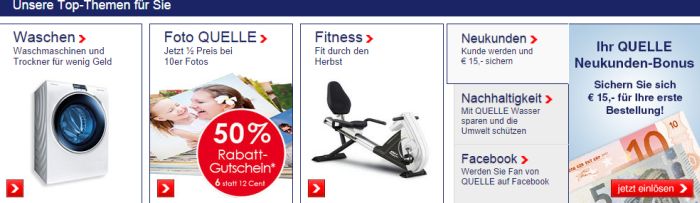 Quelle Angebot