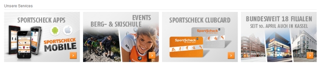 SportScheck Service