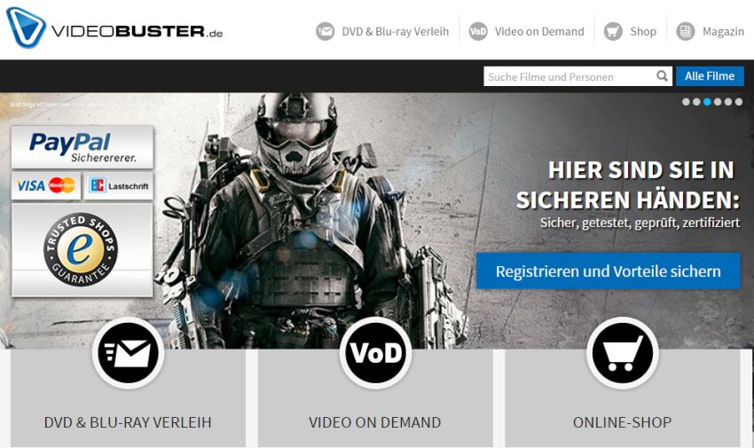 Videobuster Gutschein